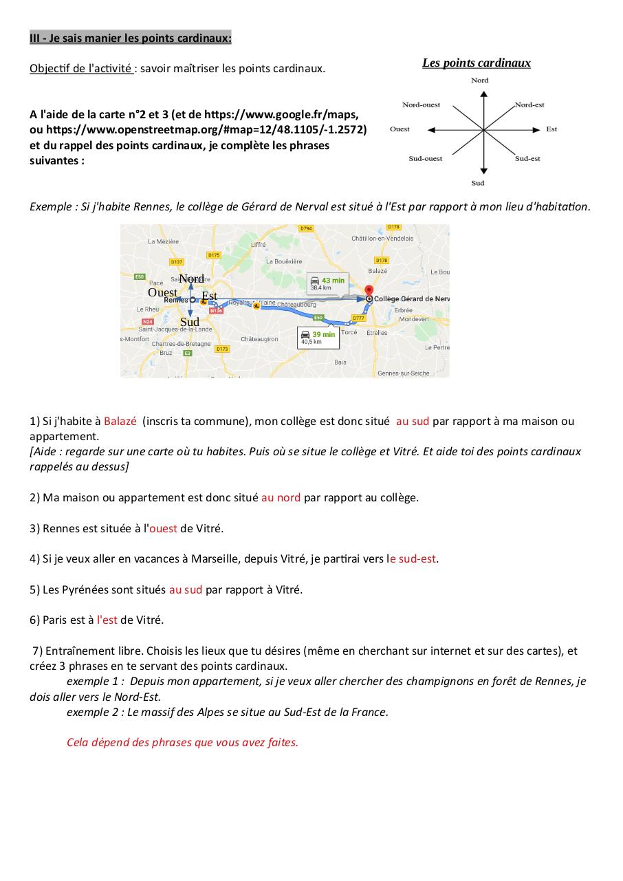 Révisions n°1 - Les repères en géographie - CORRIGE.pdf - page 2/2