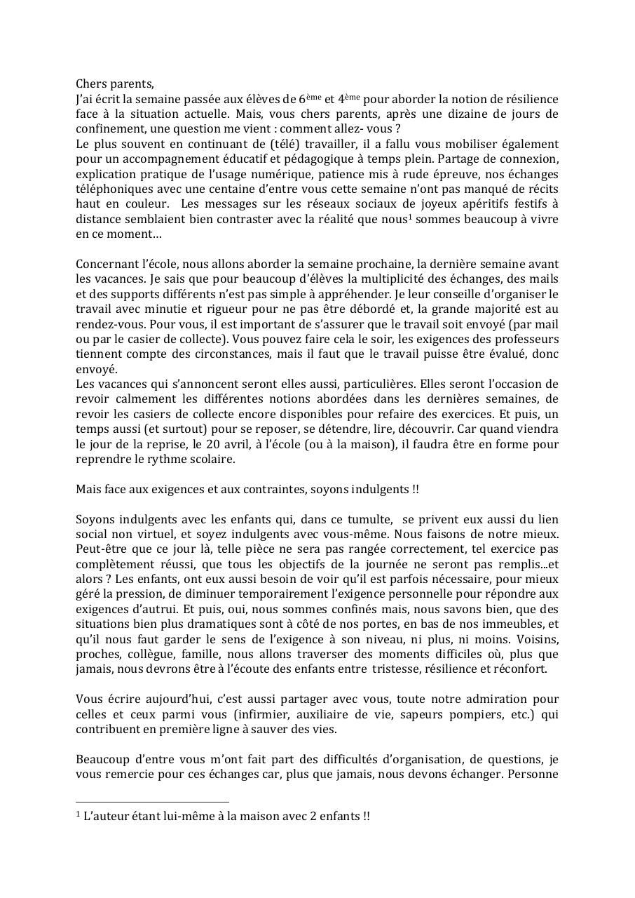 Lettre aux parents 27mars2020.pdf - page 1/2