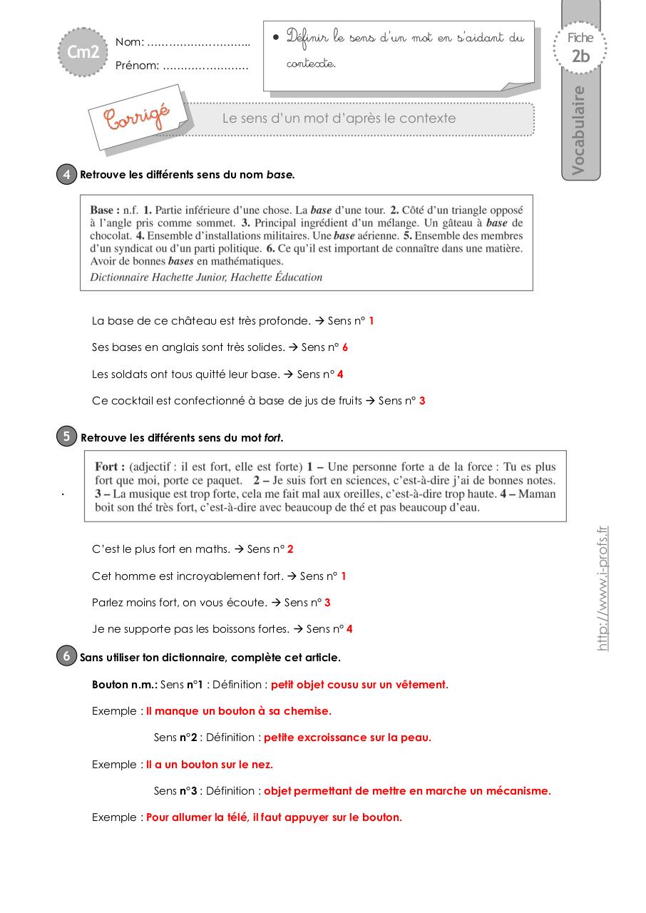 Aperçu du document cm2-exercices-sens-mot.pdf - page 4/4 cm2-exercices-sens-mot.pdf - page 4/4
