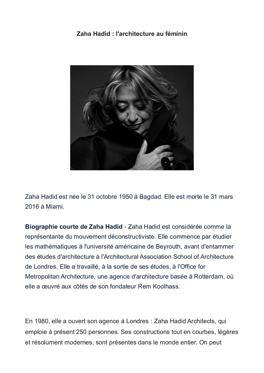 11_Fiche artiste_Zaha_Hadid.pdf - page 1/2