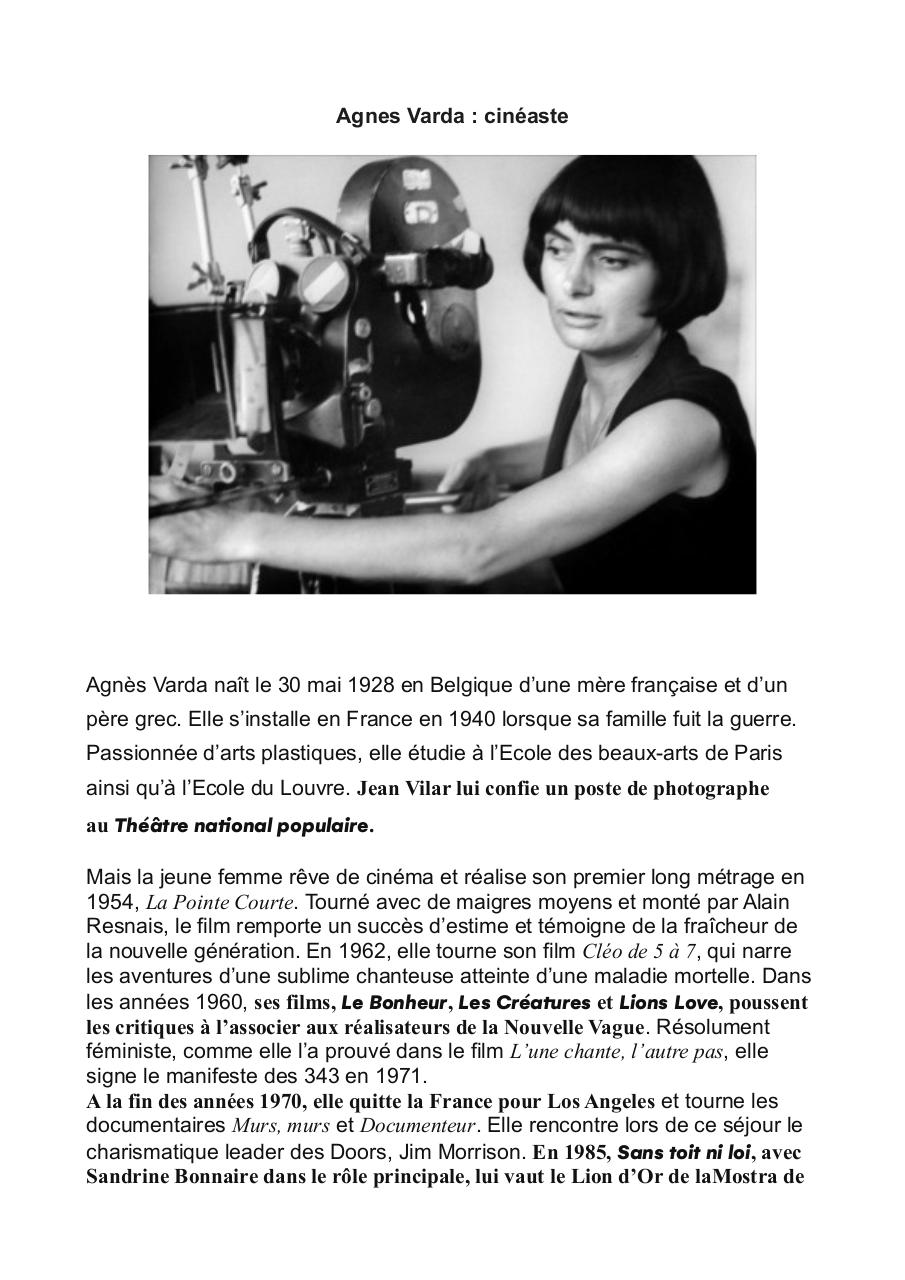 Fiche artiste_agnes varda.pdf - page 1/2