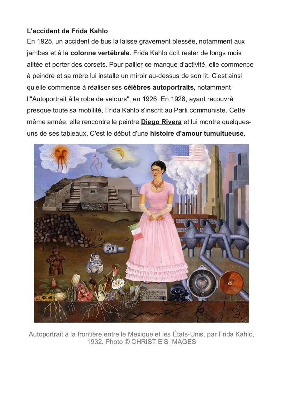 Fiche artiste_Frida Khalo.pdf - page 2/3