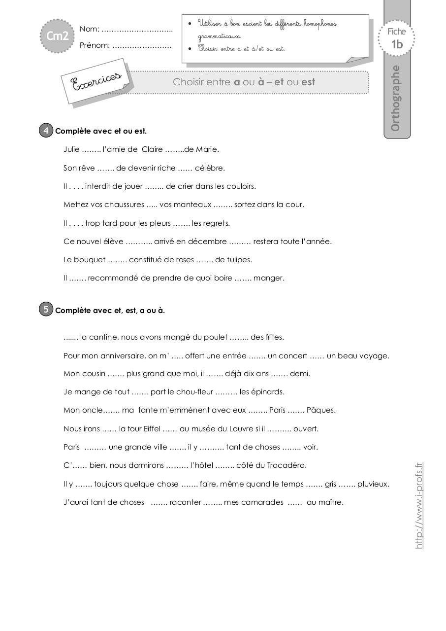 cm2-exercices-a-a-et-est.pdf - page 2/4