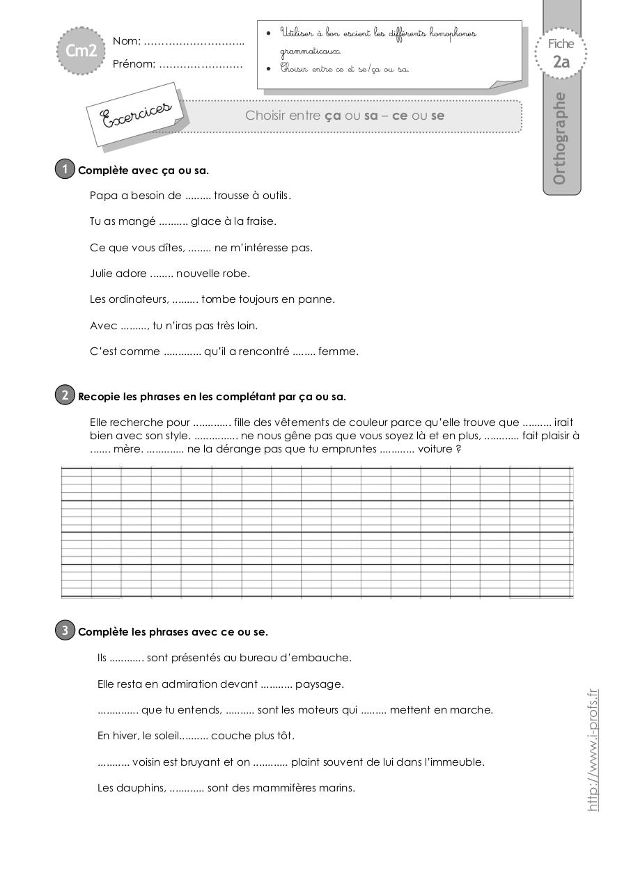 cm2-exercices-ca-sa-ce-se.pdf - page 1/4