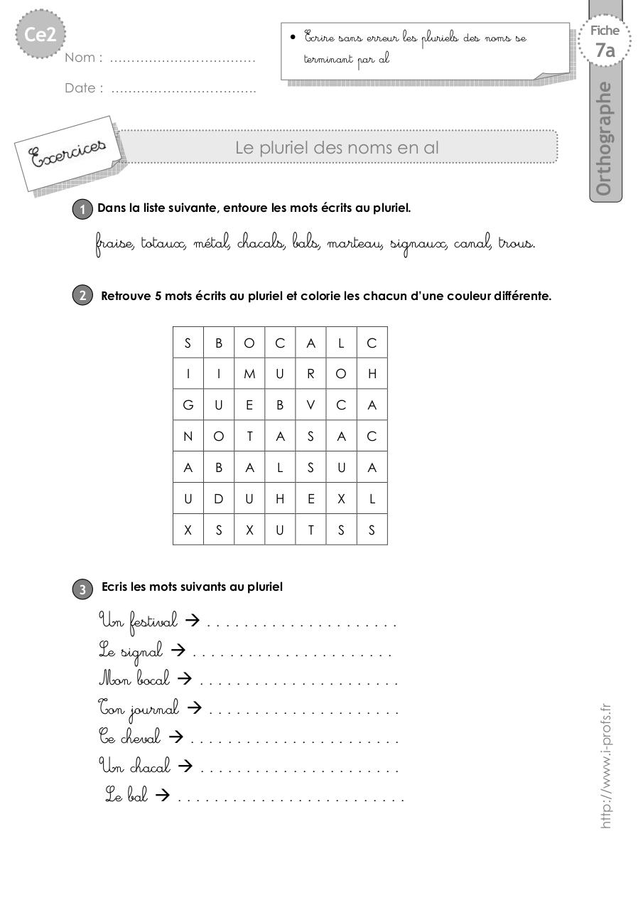 Aperçu du fichier PDF ce2-exercices-pluriel-al.pdf