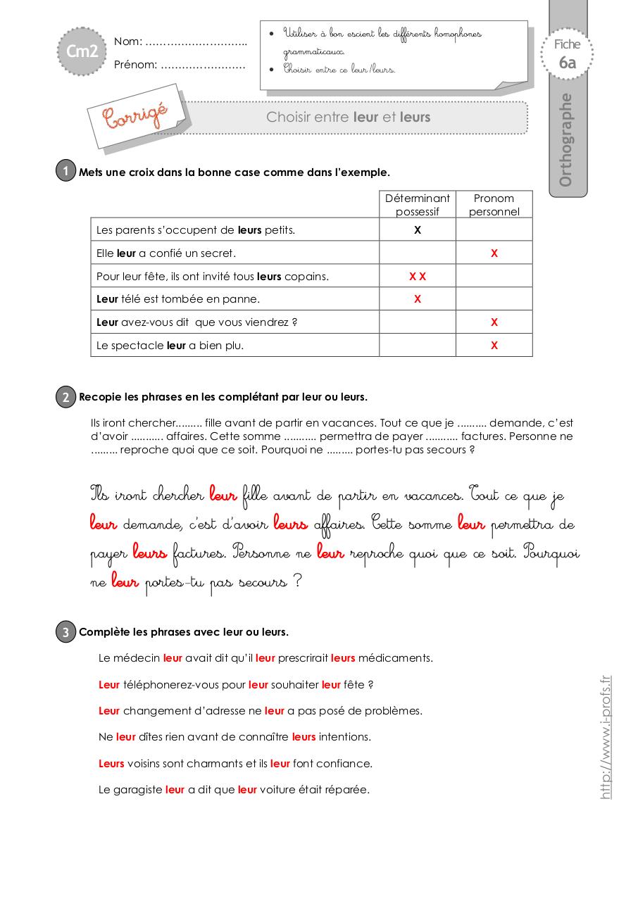 cm2-exercices-leur-leurs.pdf - page 2/2