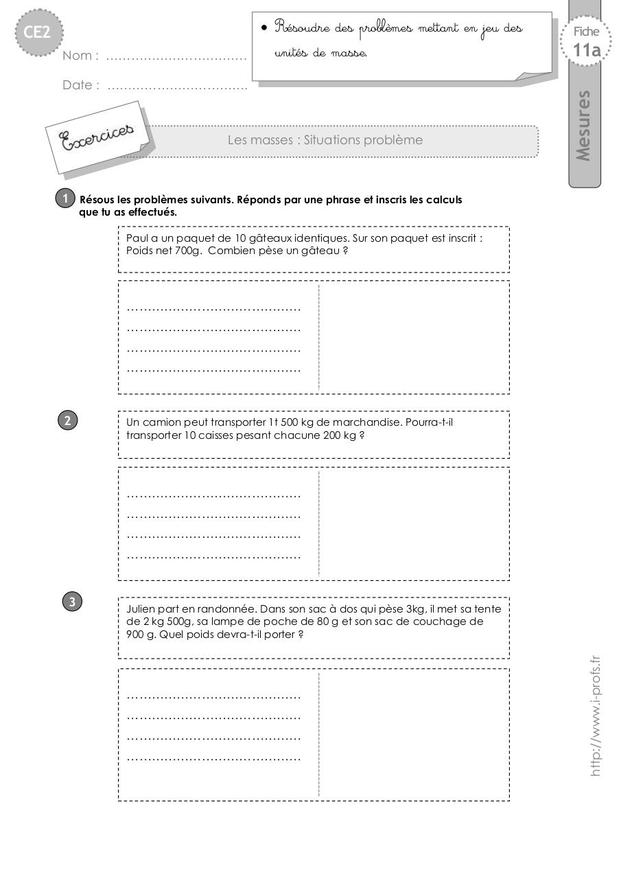 Aperçu du fichier PDF ce2-exercices-masses-problemes.pdf