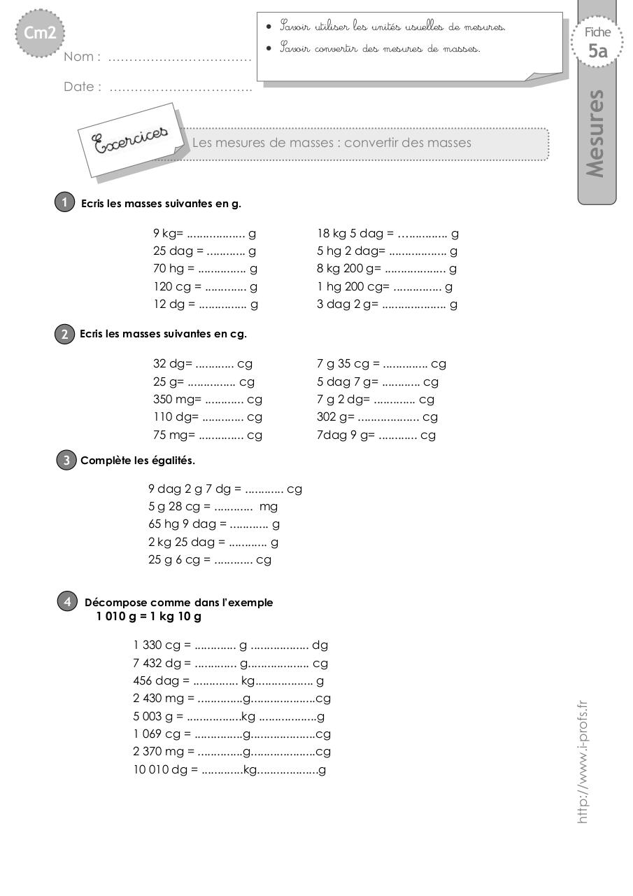 Aperçu du fichier PDF cm2-exercices-masses-convertir.pdf