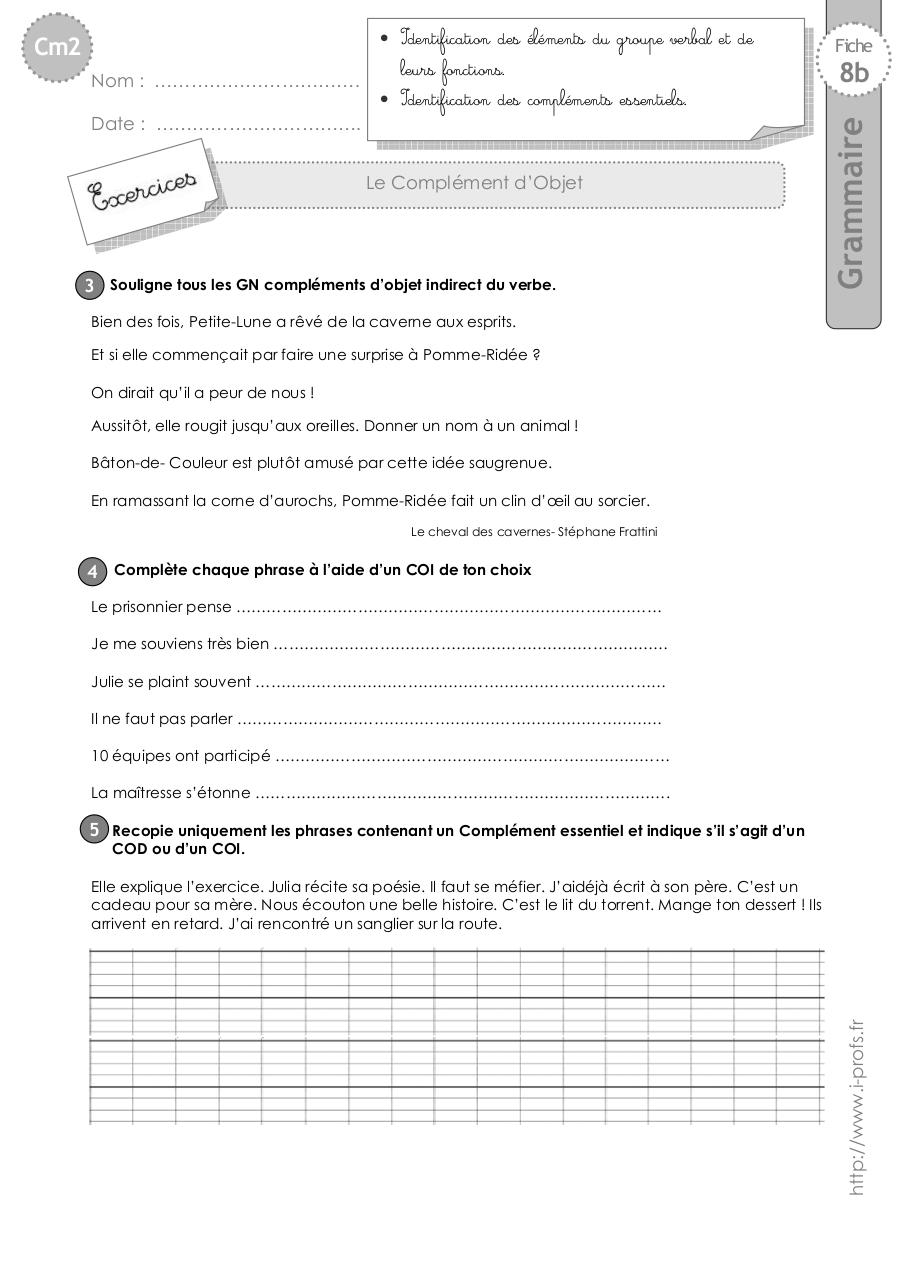 cm2-exercices-complement-objet.pdf - page 2/4