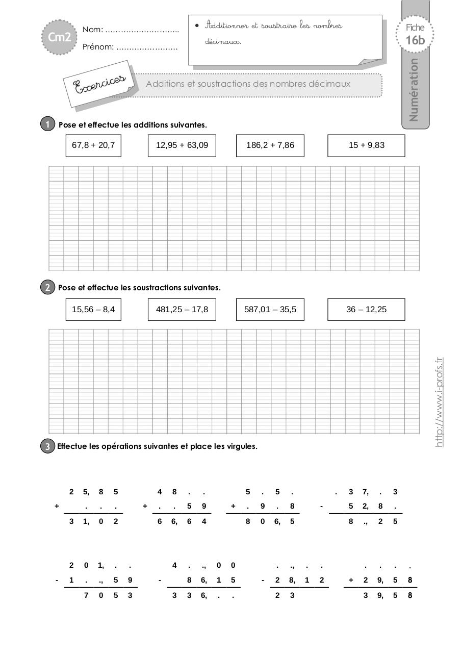 cm2-exercices-additions-soustractions-nombres-decimaux.pdf - page 2/6