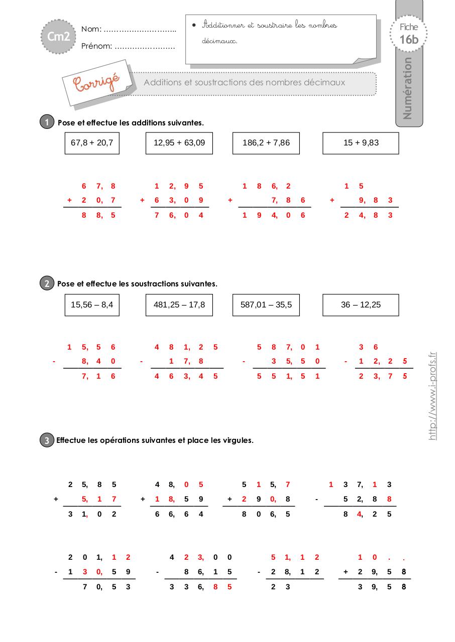 Aperçu du fichier PDF cm2-exercices-additions-soustractions-nombres-decimaux.pdf