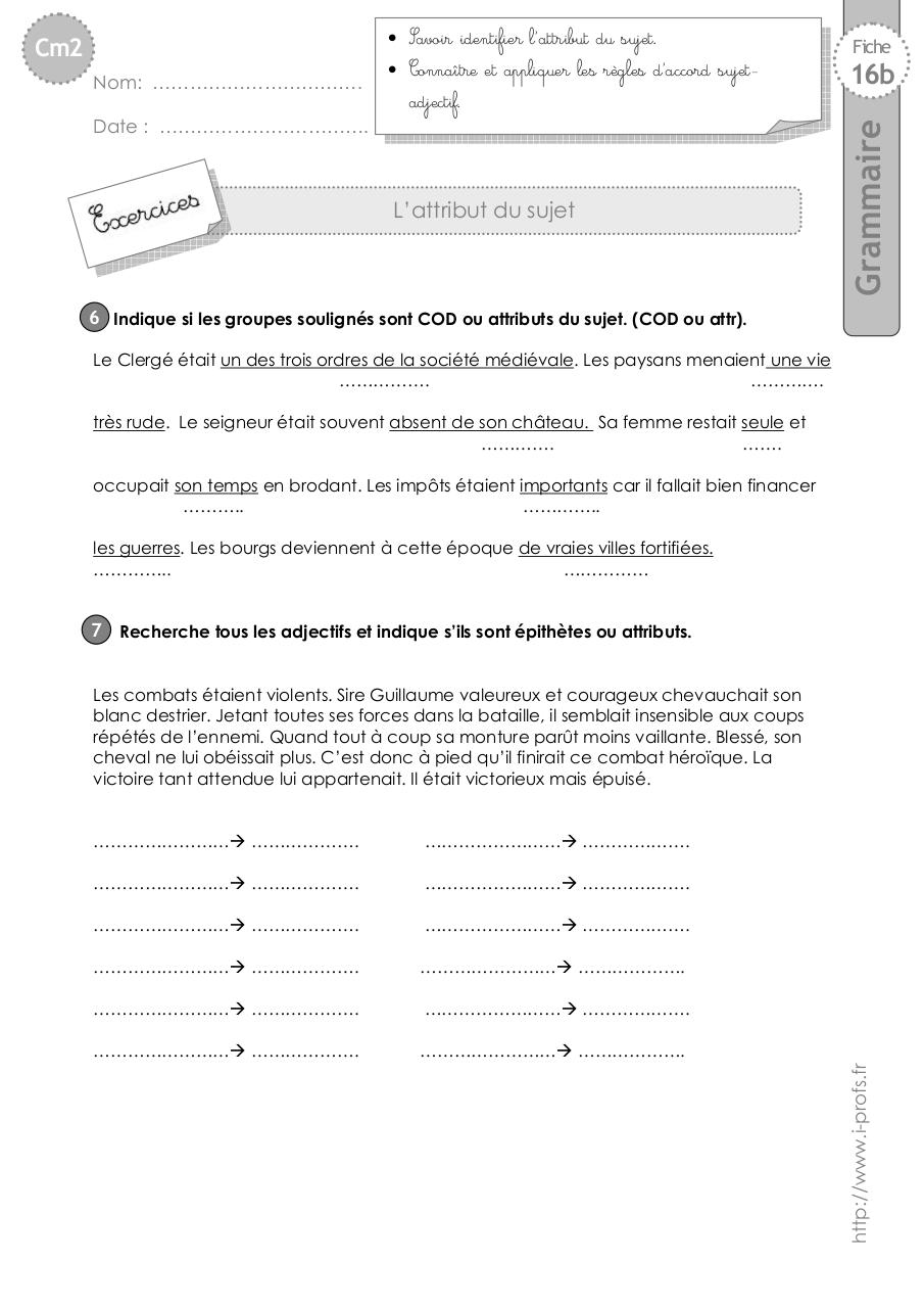 Aperçu du fichier PDF cm2-exercices-attribut.pdf