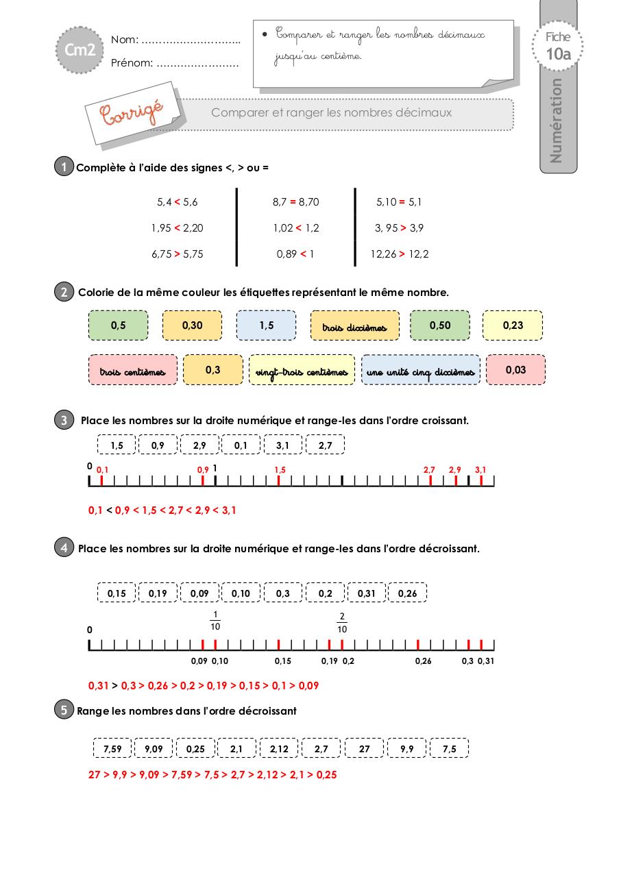 Aperçu du fichier PDF cm2-exercices-nombres-decimaux-comparer-ranger.pdf