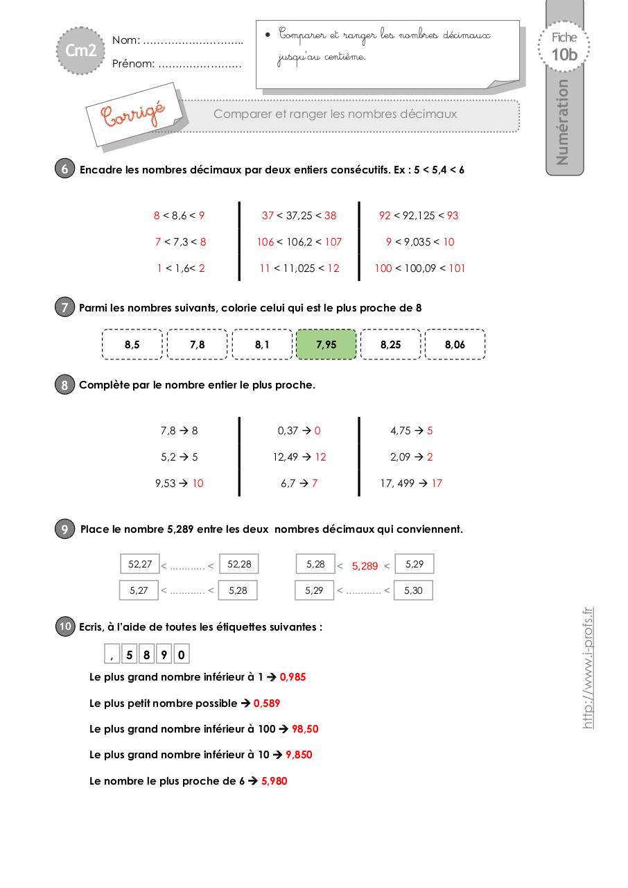 Aperçu du fichier PDF cm2-exercices-nombres-decimaux-comparer-ranger.pdf