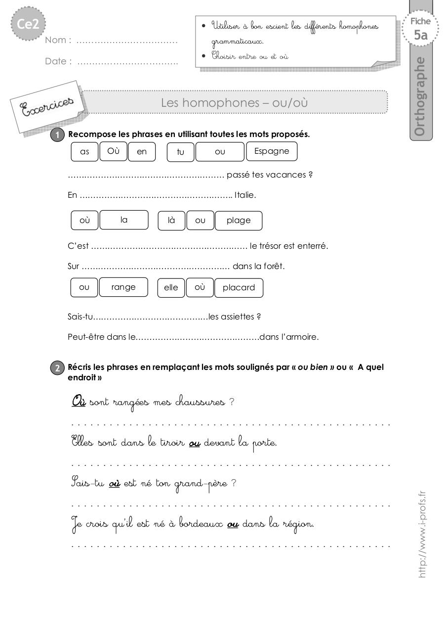 Aperçu du fichier PDF ce2-exercices-ou-o.pdf