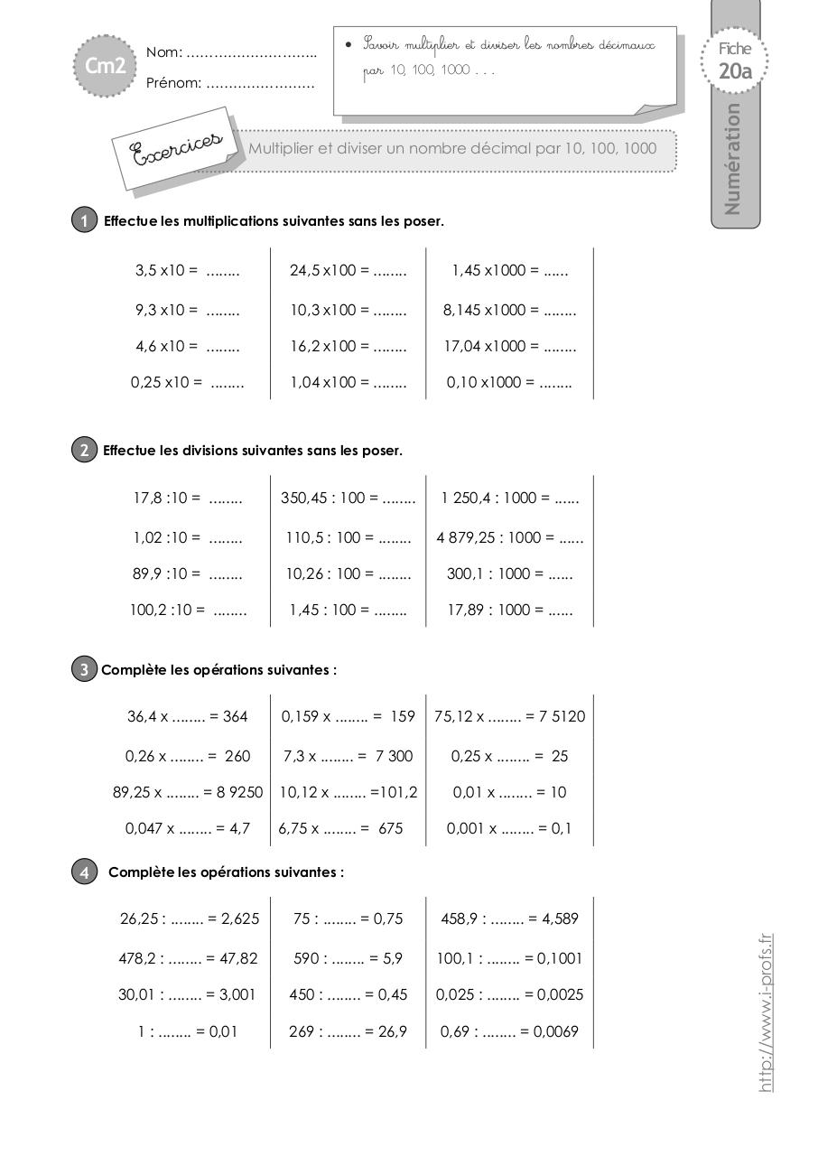 cm2-exercices-nombres-decimaux-multiplier-diviser-10-100-1000.pdf - page 1/4