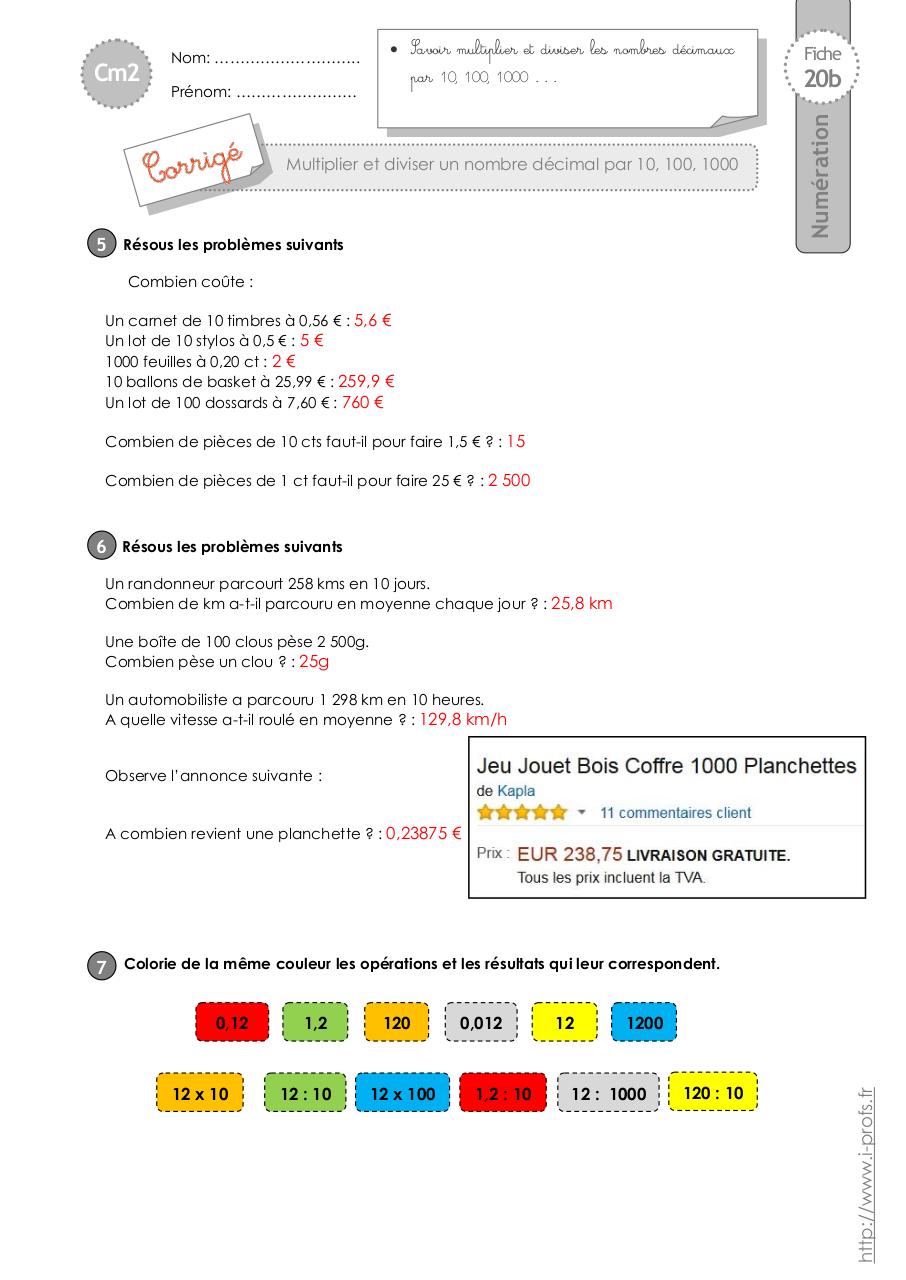 Aperçu du fichier PDF cm2-exercices-nombres-decimaux-multiplier-diviser-10-100-1000.pdf