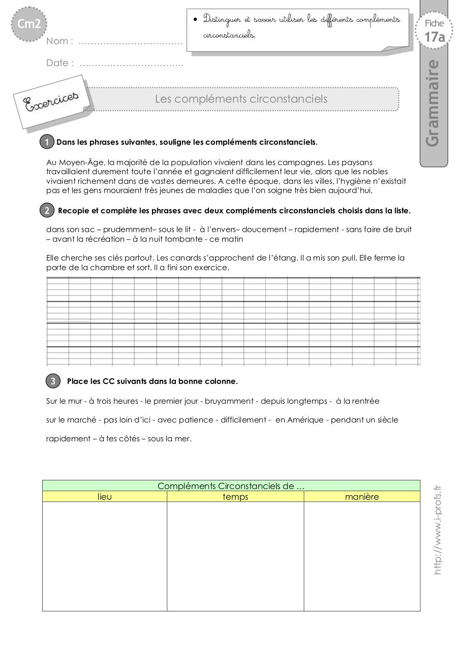 Aperçu du fichier PDF cm2-exercices-complements-circonstanciels.pdf