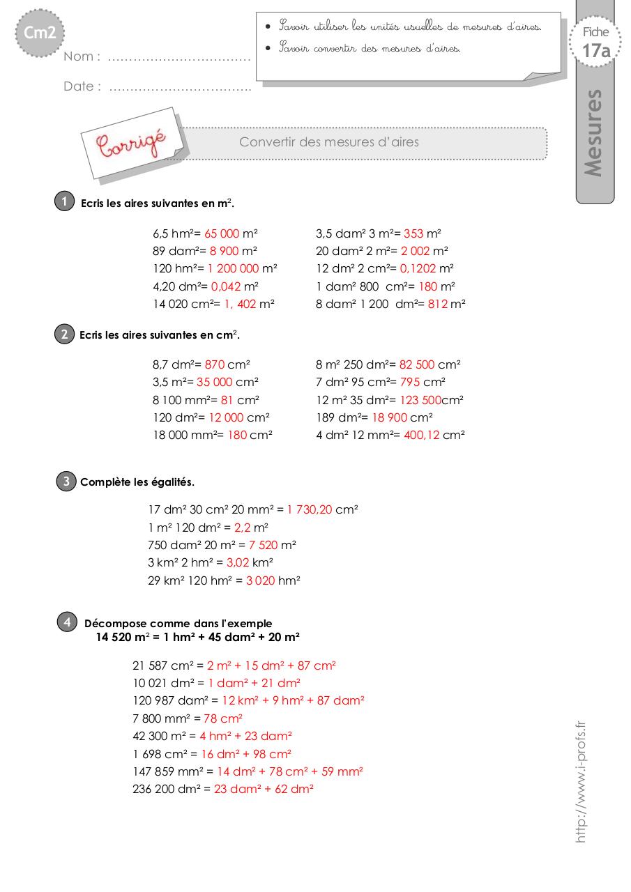 cm2-exercices-aires-convertir.pdf - page 3/6