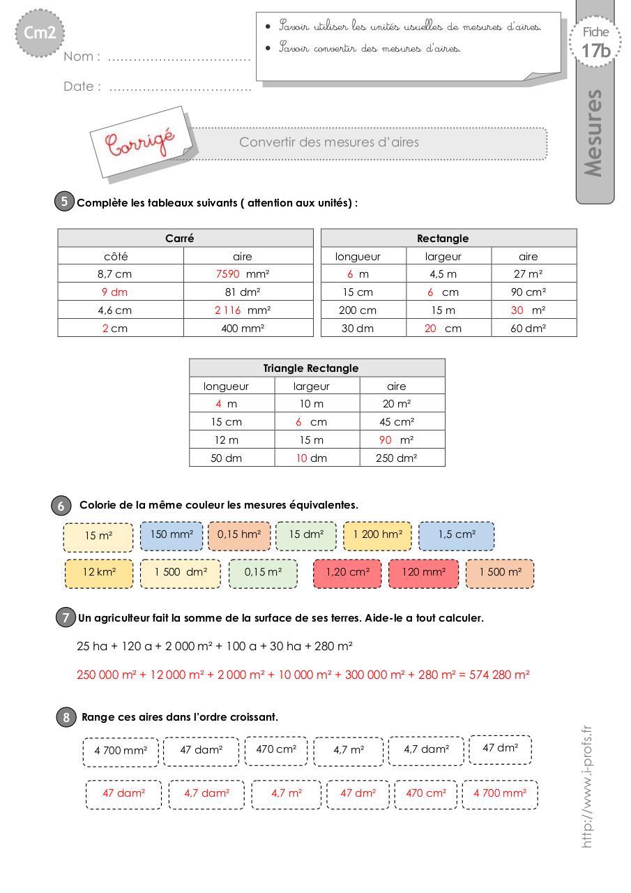 Aperçu du fichier PDF cm2-exercices-aires-convertir.pdf