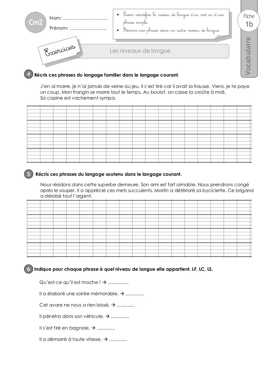 cm2-exercices-niveau-langue.pdf - page 2/4